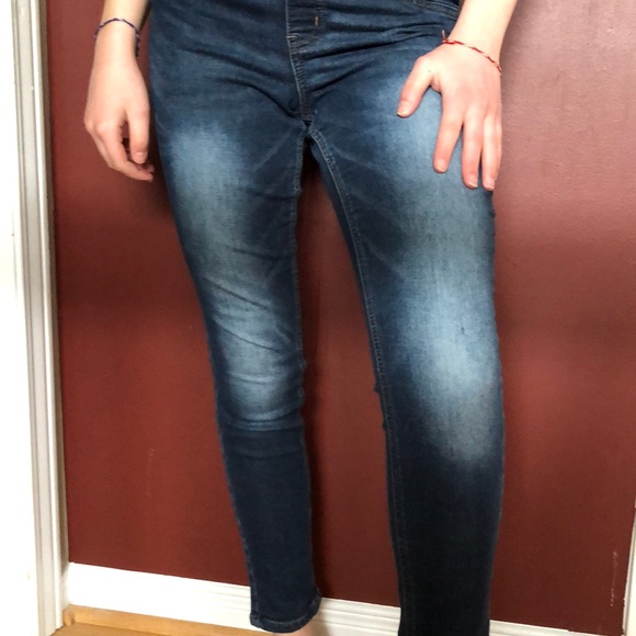 Blue Justice simply low jeggings size 12 girls - Picture 2 of 3